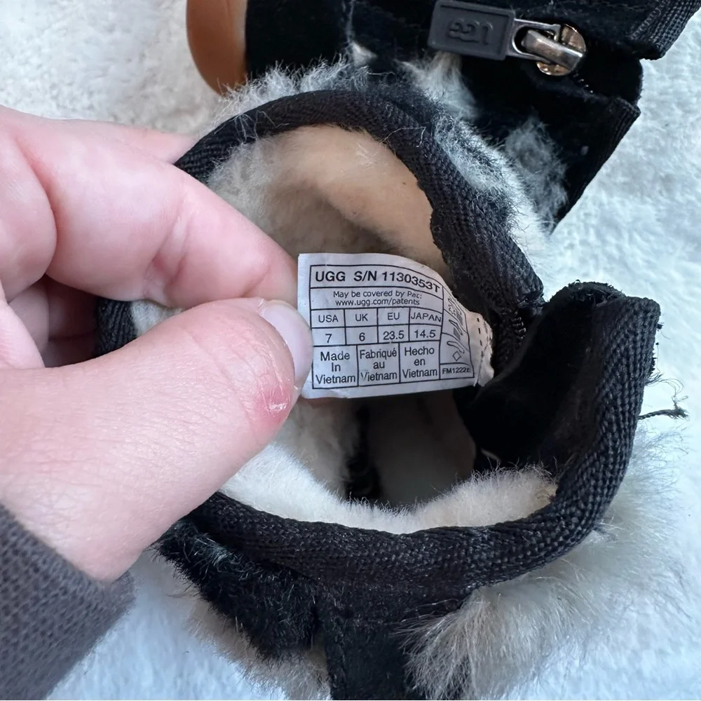 Ugg Toddler Panda Stuffie Bootie Size 7